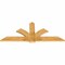 Ekena Millwork Redmond Rough Sawn Timber Gable Bracket, Western Red Cedar, 72"W x 30"H x 2"D x 6"F, 10/12 Pitch GBW072X30X0206RED00RWR - alternate 2